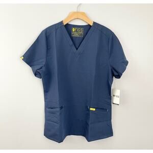 Figs NWT Midnight Blue Pocket Scrub Top